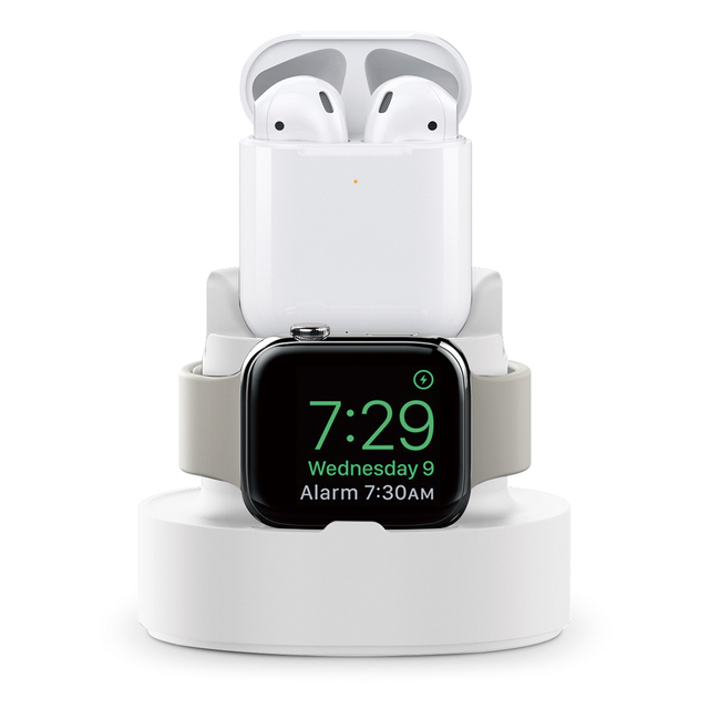 Charge Stand Holder Station for Apple Watch Series 7 6 5 4 Charging Stand Bracket Base Smart Accessories 38 40 42 44 mm