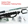 300g Trekking Pole Photography Pole Monopod Carbon Walking Pole Ultra-Light Camera Stand Crutch Retractable Trekking Pole 등산스틱 4
