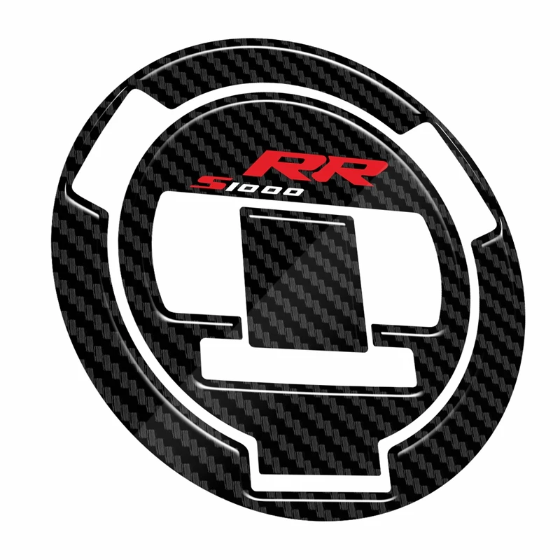 Motorcycle Gas Fuel Tank Cap Cover Pad Protector Decals Sticker 5D For S1000RR 2009-