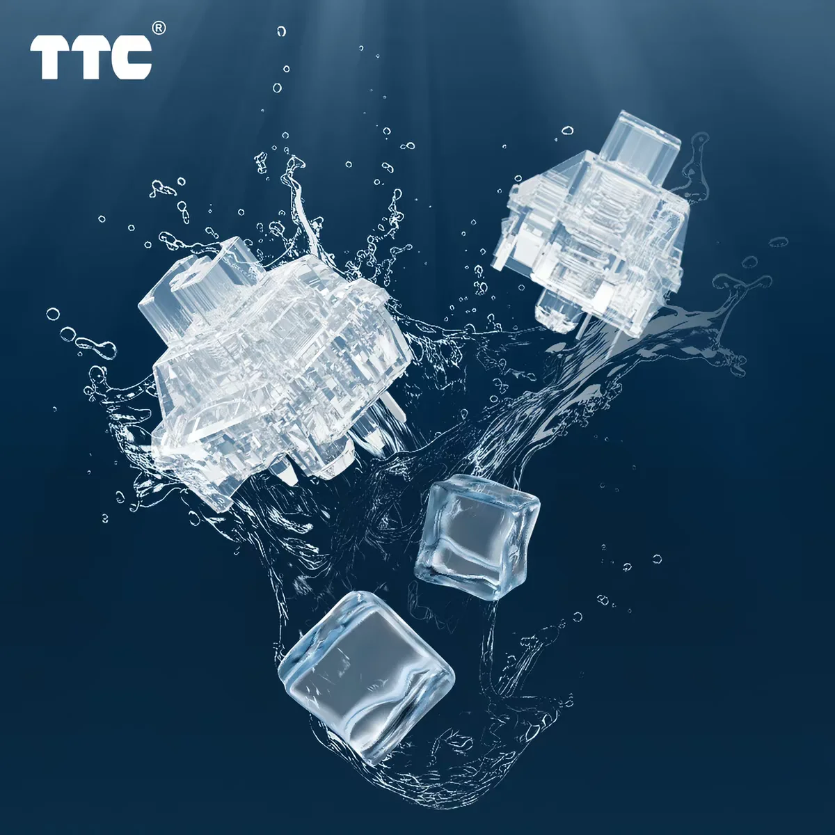 High Transparency Pre-Lubed Dust-Proof Linear Mechanical Keyboard Switch