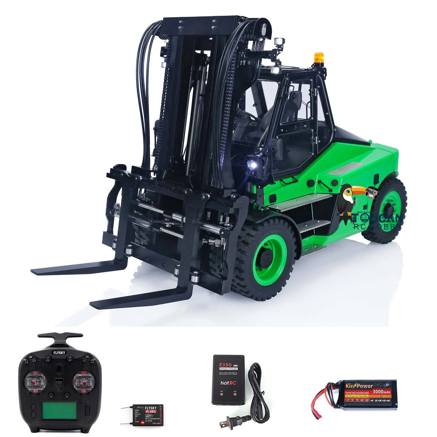 LESU 1/14 Hydraulic Forklift Aoue-LD160S Assembled Painted RTR Remote Controller Models Toy Electric Truck For Boy THZH1471-SMT9 2