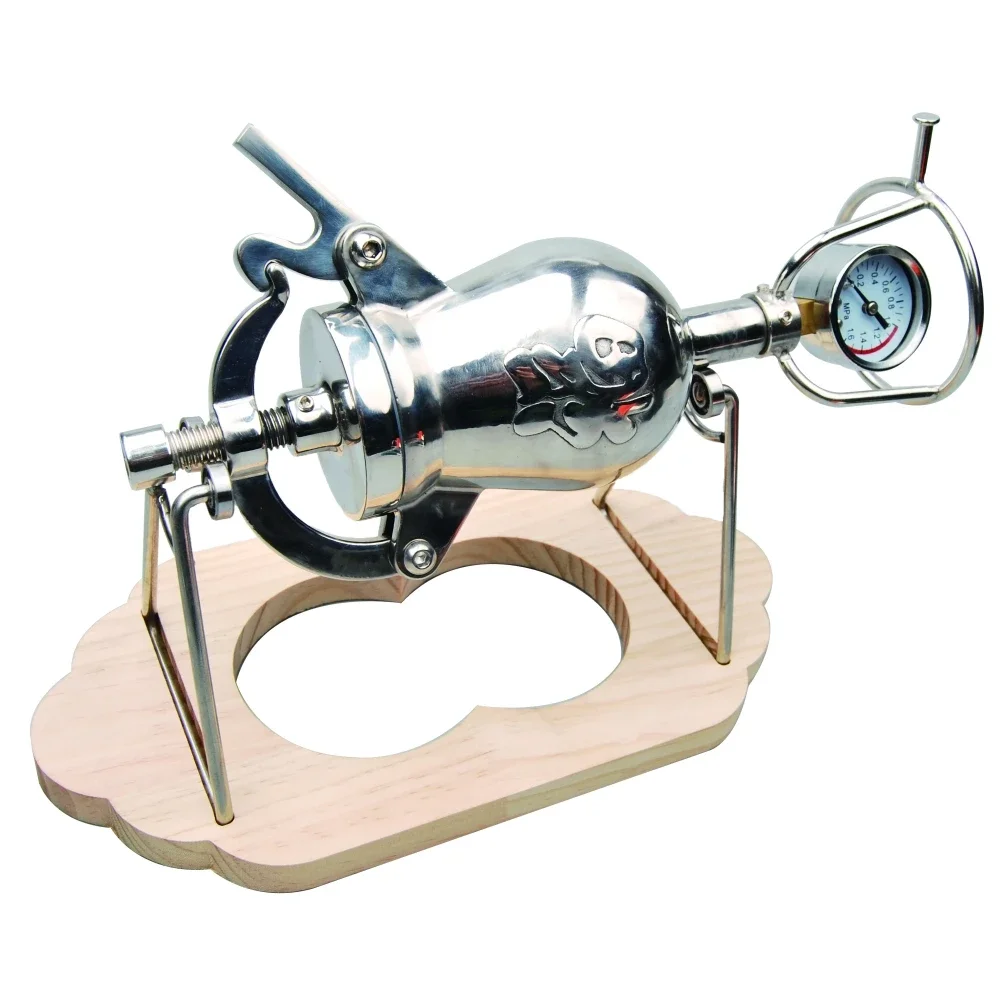 100ML 268ML 360ML 360ML Mini Popcorn Machine Nostalgic Mini Household Grain Amplifier Hand cranked Rice Flower Machine