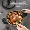 304 stainless steel micro pressure cooker multifunctional soup pot household pressure cooker electromagnetic stove gas universal 2