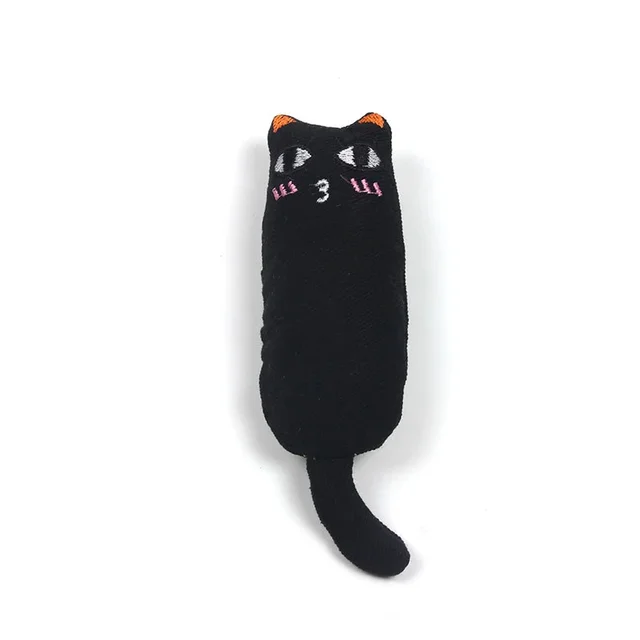 Rustle Sound Catnip Toy Cats Products for Pets Cute Cat Toys for Kitten Teeth Grinding Cat Plush Thumb Pillow Pet Accessories 4