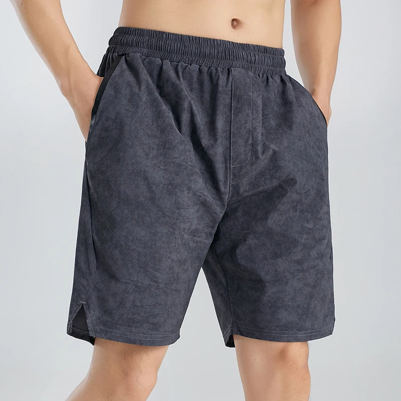 

Men Summer Casual Beach Shorts Comfortable Fitness Basketball Scanties Gym Jogging Five-point Pants Pocket Loose Sweatpants