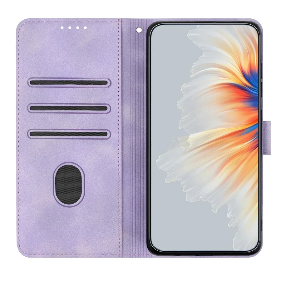Wallet With Card Slot Kickstand Smile Magnetic Flip Leather Case For iPhone Air 17 Pro Max 17e 16e 16 15 Plus 14 13 12 11 XR 8 7 4