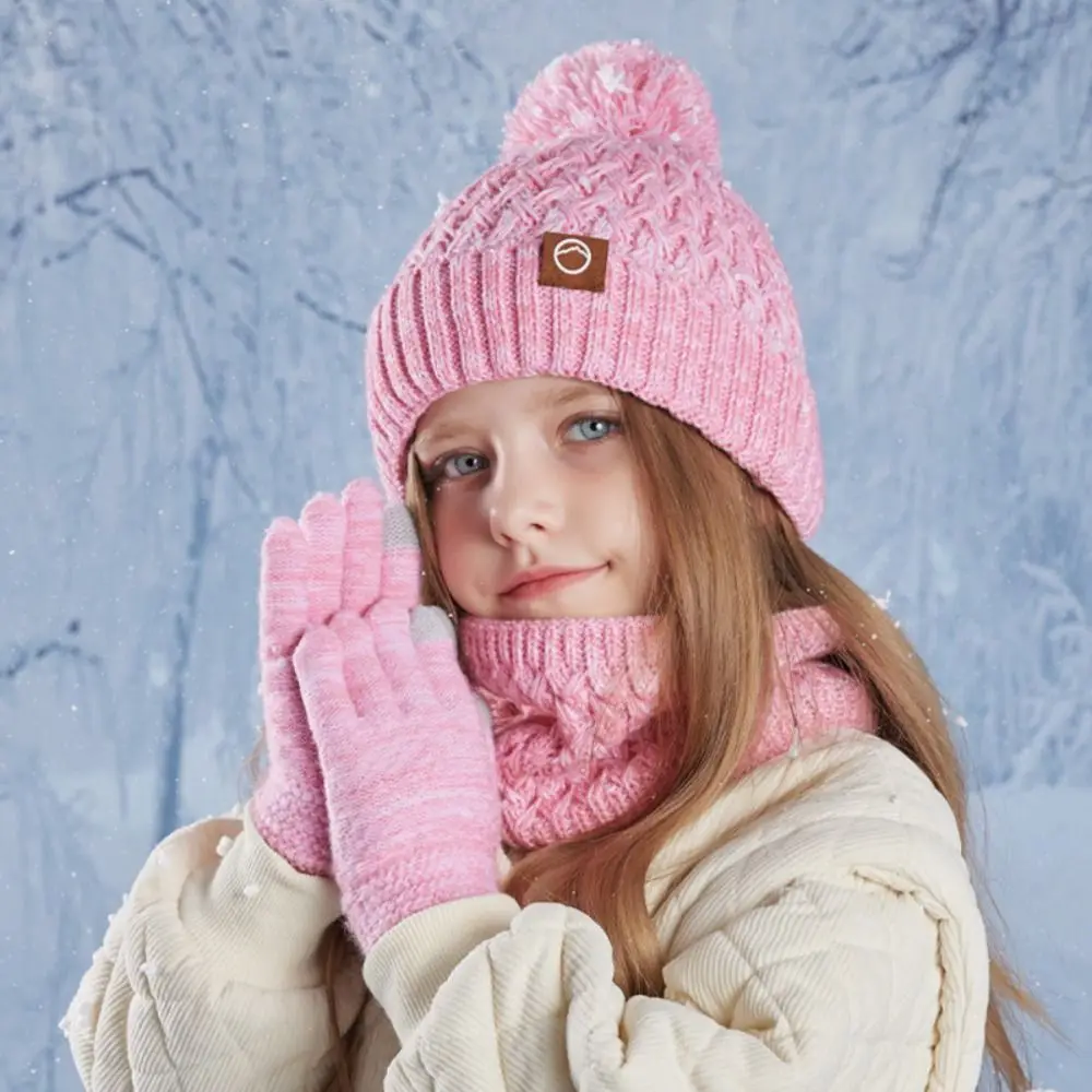 3Pcs New Unisex Kids Winter Hat Scarf Gloves Set Saa7d7bb54d8c4bb9bdc53ee3bb6833c6i