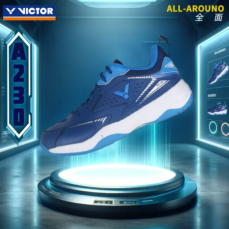 Badminton Shoes New Victor A230 Badminton Shoes U3.0 Wide Last A171 Men's and Women's sneaker Lightweight Anti-skid