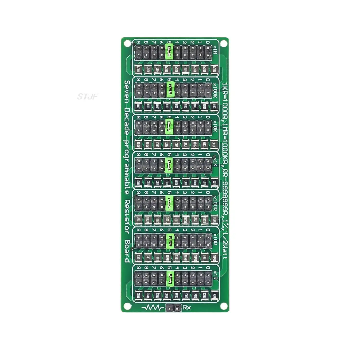 Programmier bare acht Jahrzehnte Widerstand platine 0,1 r-9999999,9 r 0,1-9,9999999 mr (0-10ms) Schritt genauigkeit 0,1 r w smd Widerstands modul – Detail 2