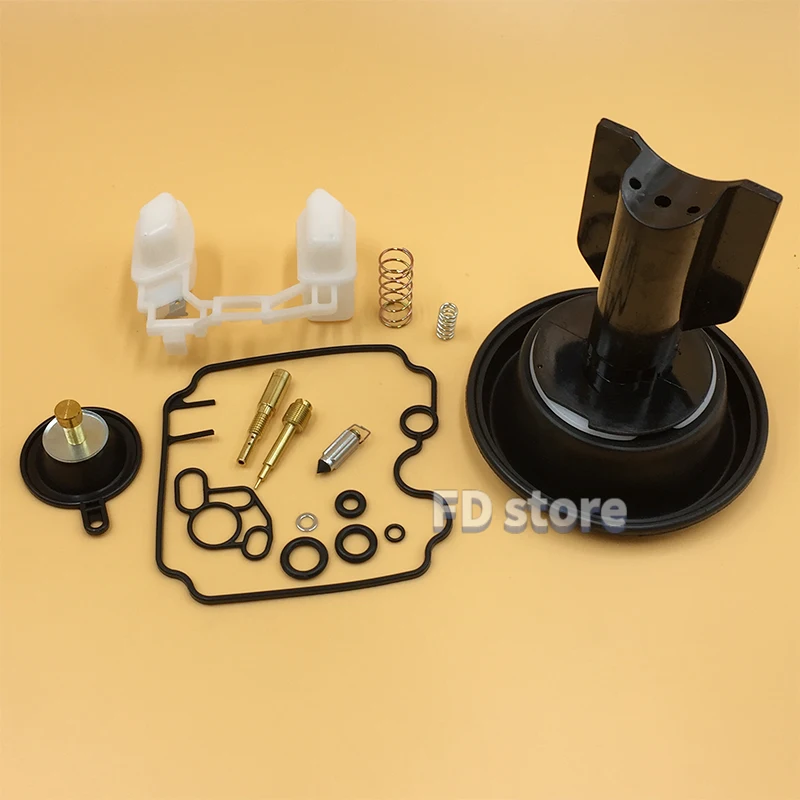 For yamaha TDM850 XTZ750 XTZ750H TDM 850 XTZ 750 Carburetor Repair Kit Carb Piston Plunger Float Needle Rebuild Parts Carburetor Repair Tool Kit