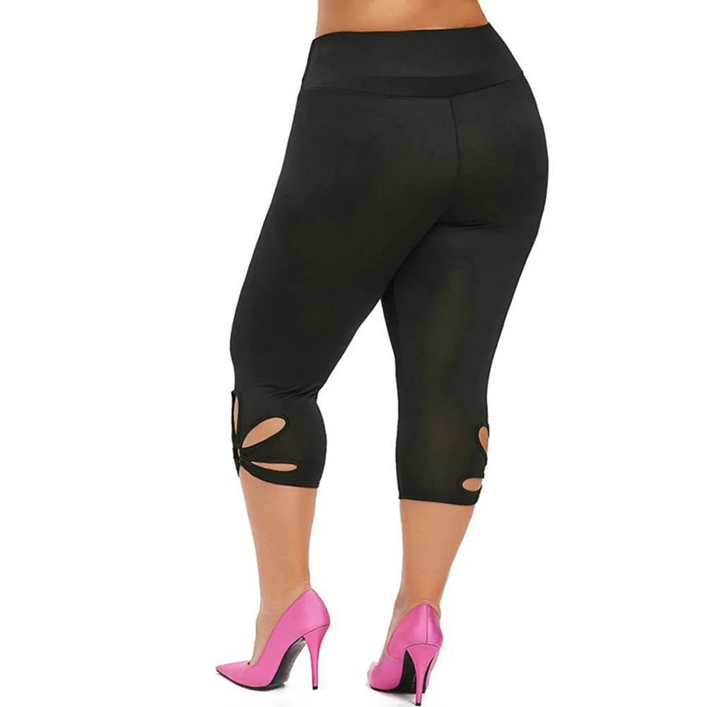 Women's Capri Active Legging High Waist Yoga Pants Tummy Control Workout Running Stretch Yoga Leggings Capris Pants Sweatpants