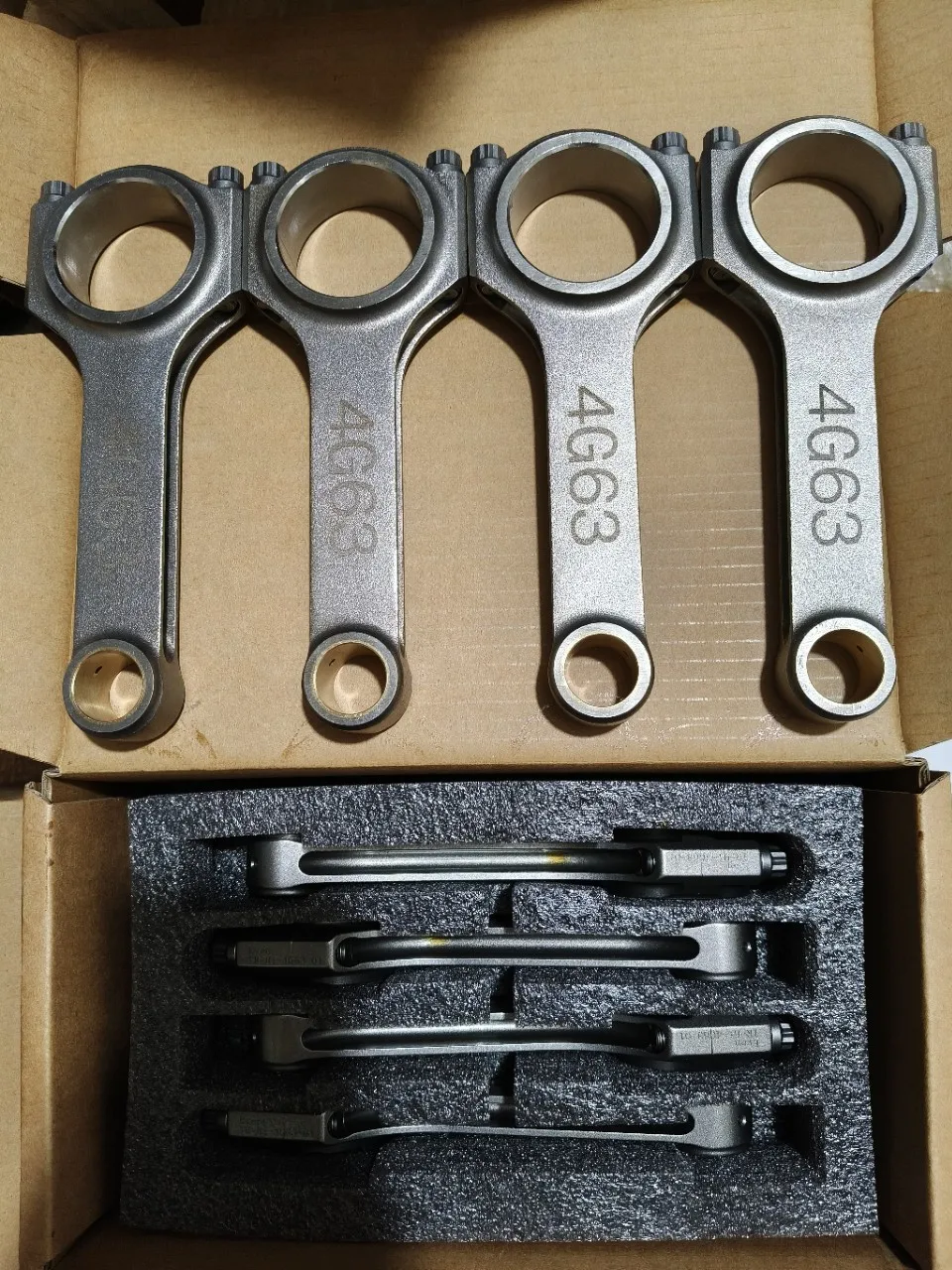 パーツ 4G63 4G63 Forged Connecting Rod, 4G63, 4G64, 4G69, High-strength