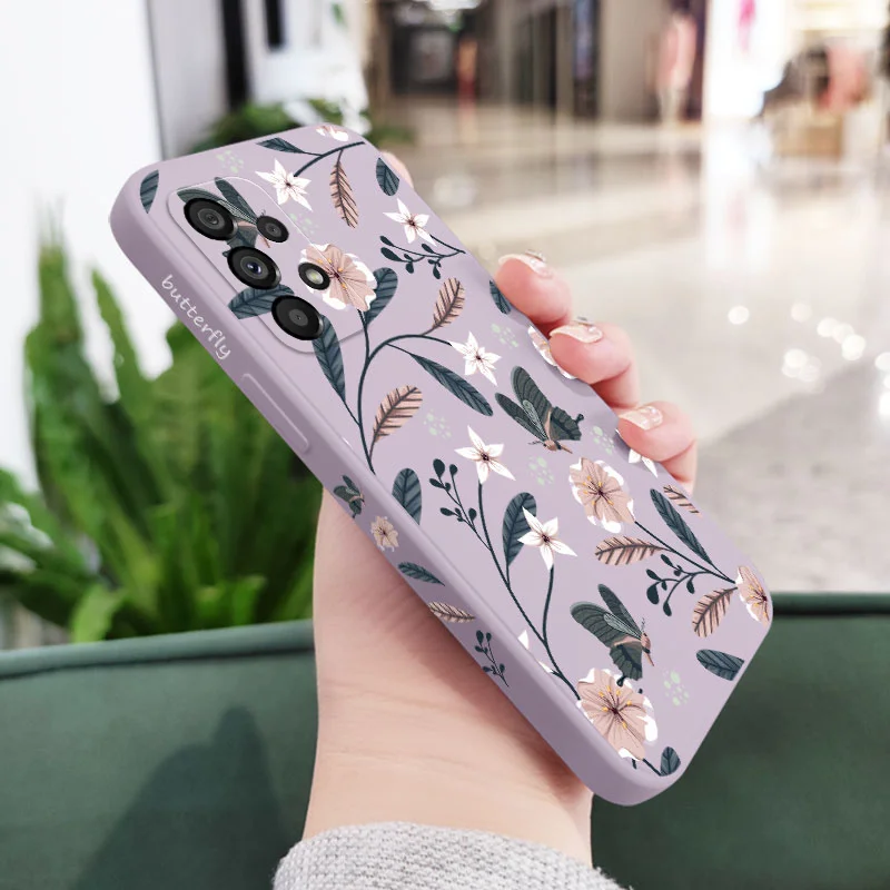Warm Blossom Branches Phone Case - Floral Pattern Cover