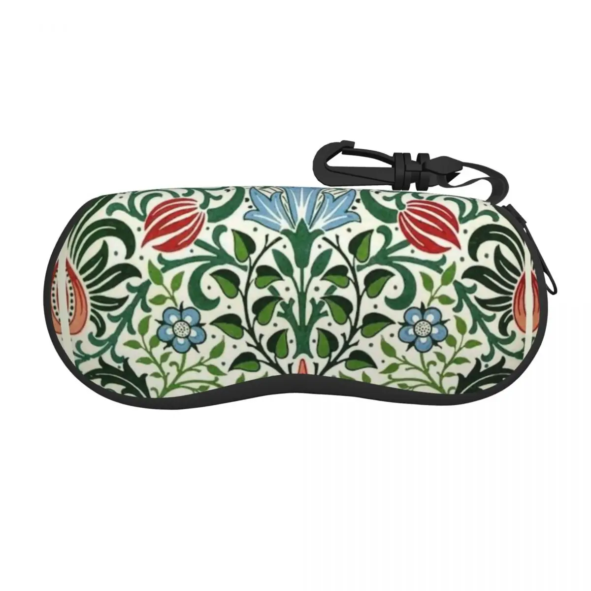 

Custom Pomegranate William Morris Shell Glasses Case Fashion Floral Textile Pattern Eyeglasses Case Sunglasses Protector Box