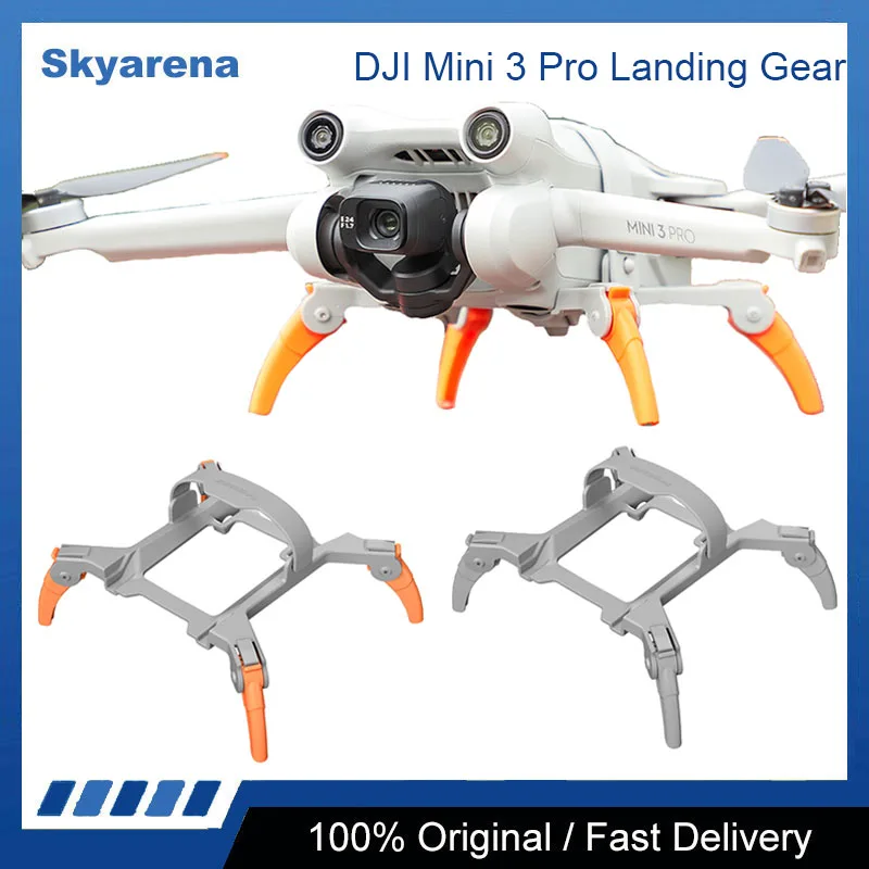 

For DJI Mini 3 Pro Landing Gear Protector Accessories Foldable Extension Legs Protective Support Legs Extender