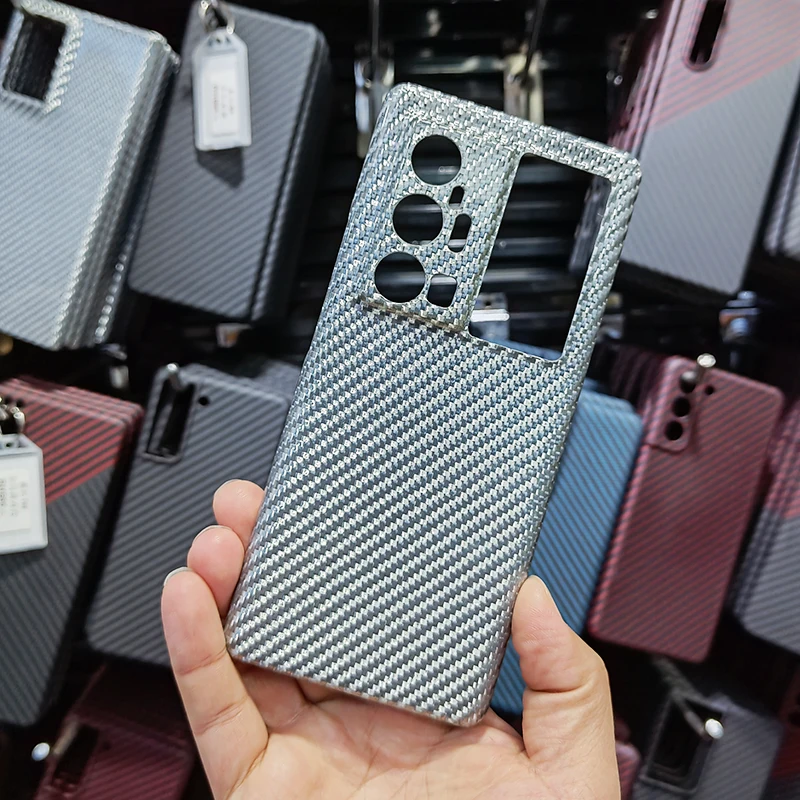 

Легкий тонкий высокопрочный защитный чехол из углеродного волокна для VIVO X70 ProPlus