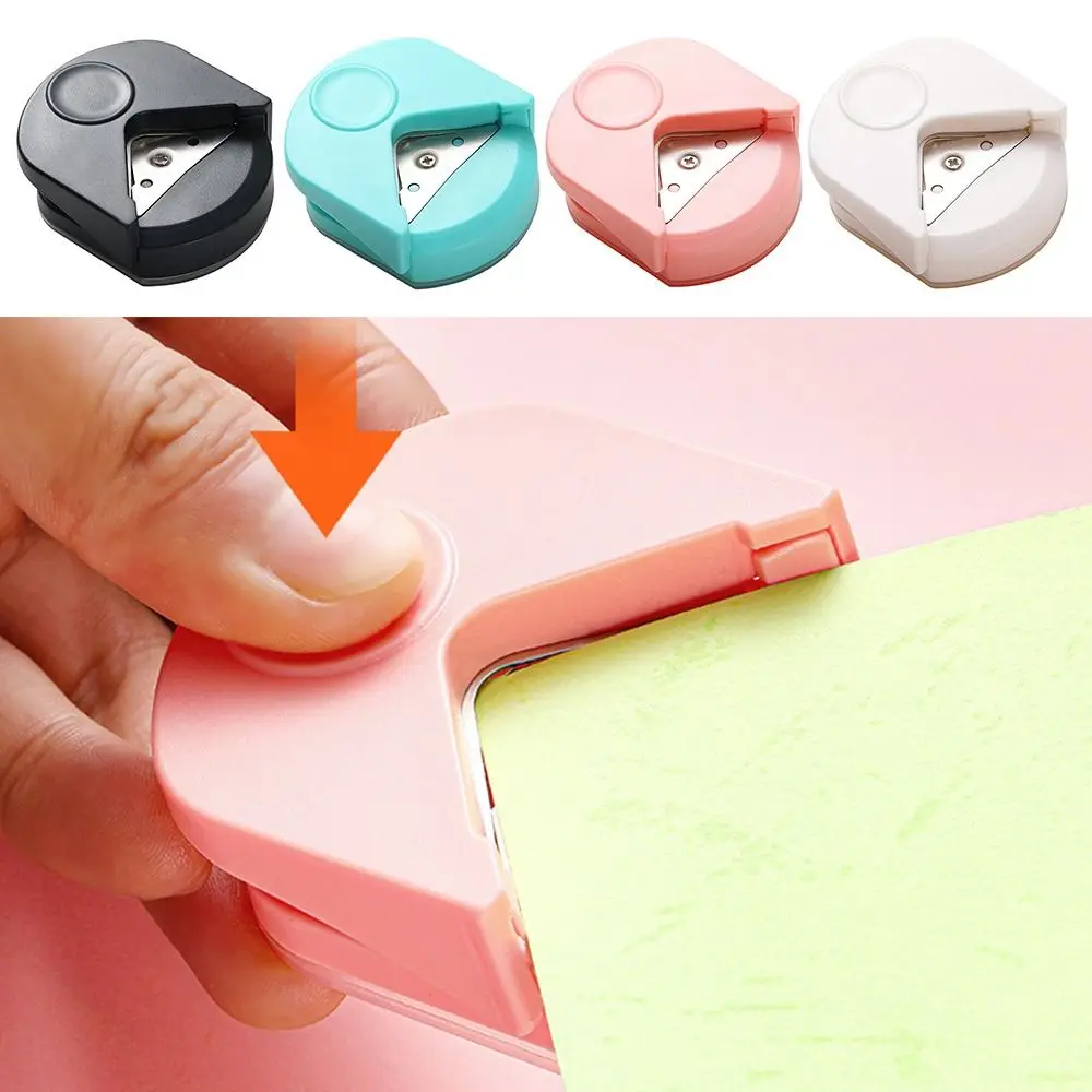 휴대용 DIY 공예 스크랩북 도구, 코너 라운더, 종이 펀치 카드, 포토 커터, R4 코너 라운더, 필렛 커터 용품