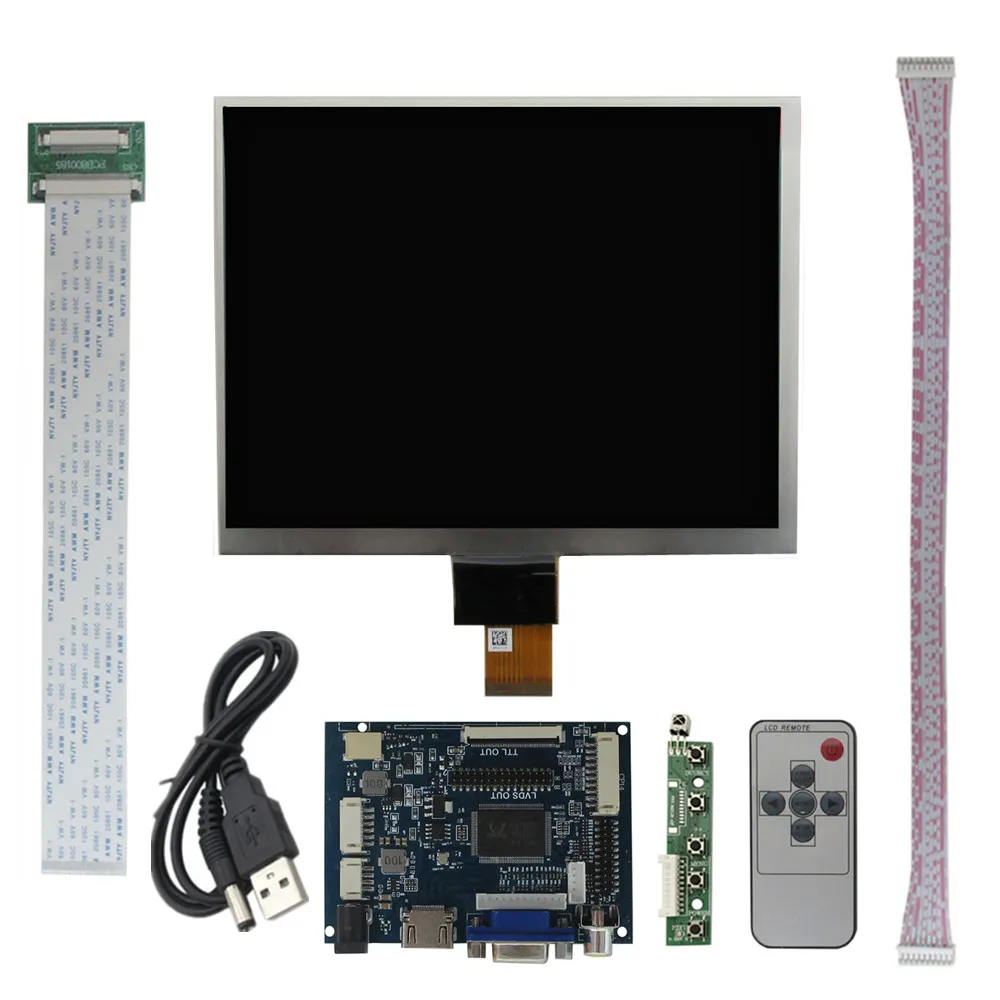 8 ġ IPS LCD ÷ ȭ   ̹   2AV HDMI ȣȯ VGA 󽺺    PC 