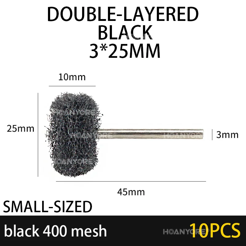 Black 3x25 10pcs