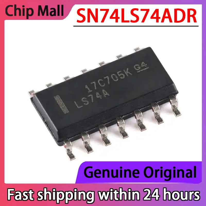 

5PCS New Original SN74LS74ADR Screen Printed LS74A SOP14 Dual Positive Edge Triggered D-type Trigger Chip