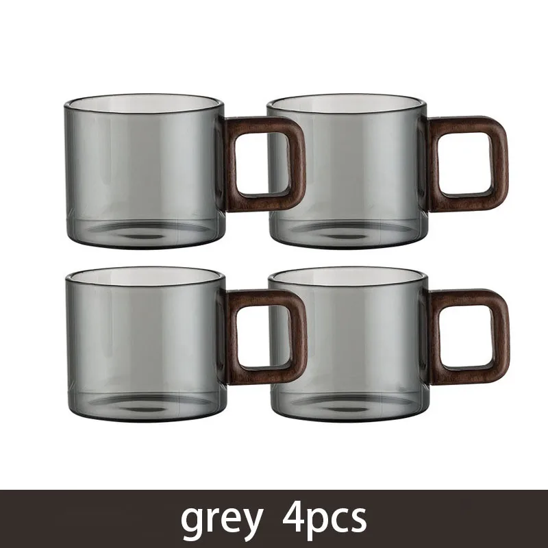 فوم كوب زجاج مقاوم للحرارة - 120 مل - 2/4/6 قطع