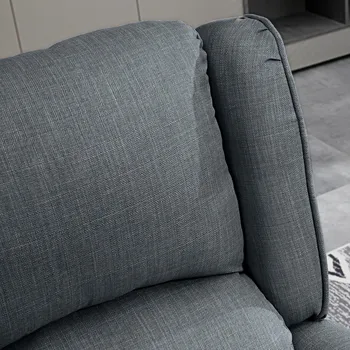 Relaxing Fabric Heated Massage Chair Vibrating Recliner Sofa With Remote Control 6