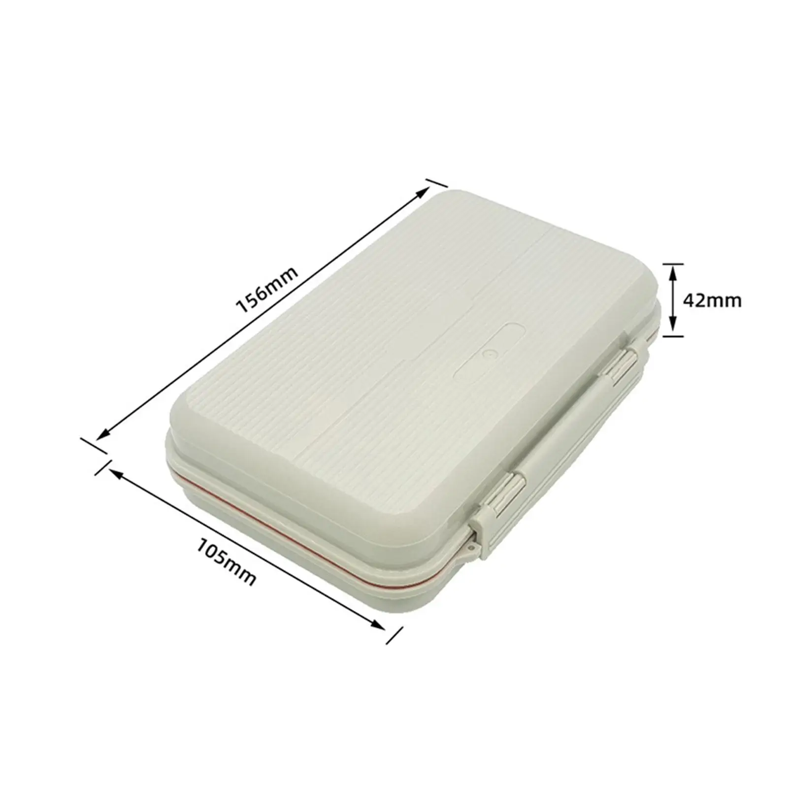 Fly Fishing Storage Case Container Fishing Tackle Box Foam Insert Jig Box