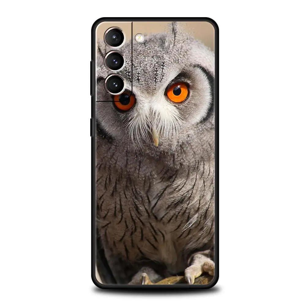 Charming Owl Design Soft Phone Case - Adorable Gift
