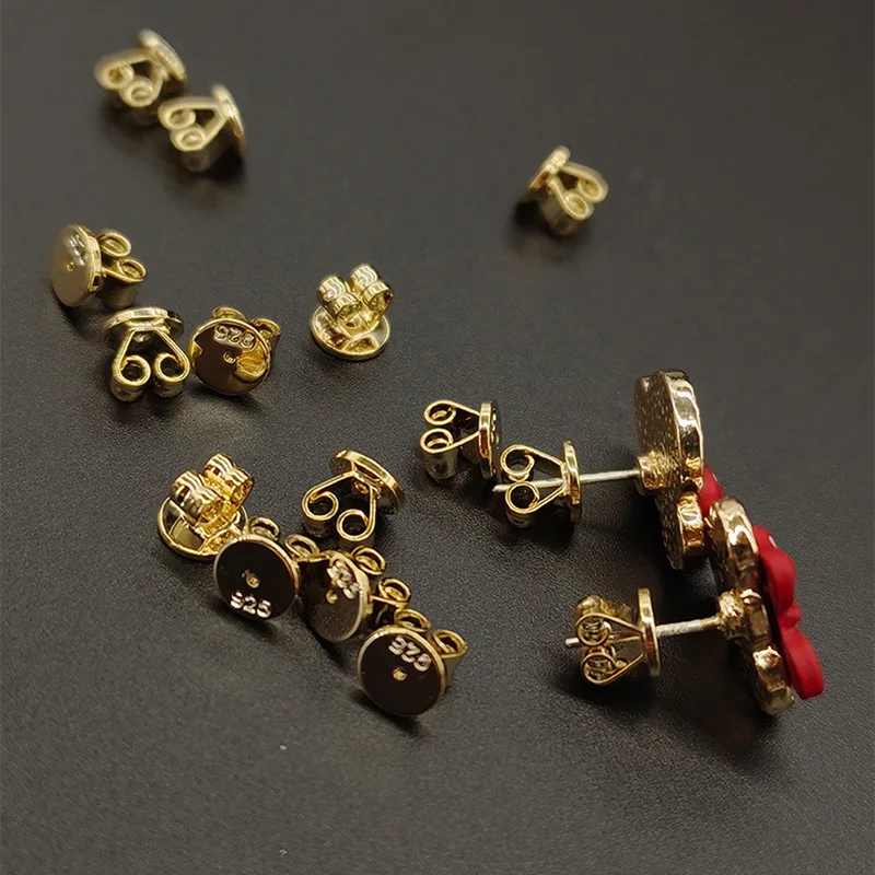 

4 шт., заглушки для сережек-гвоздиков