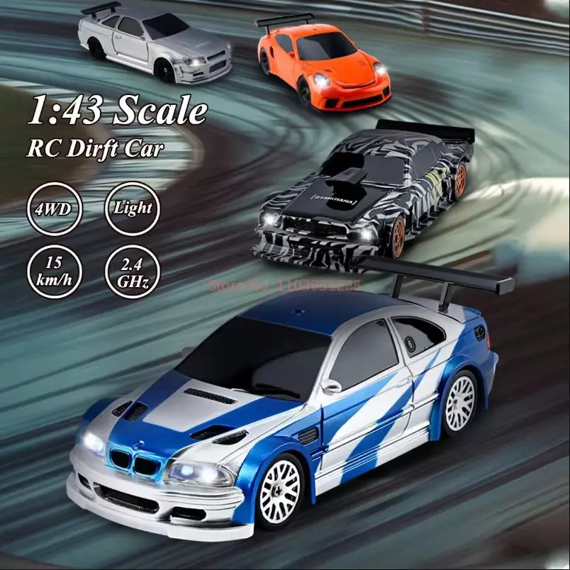 2024 New Jiabaile With Gyroscope 1:43 Mini Four-Wheel Drive Drift Remote Control Car Upgraded Version Professional Rc Racing Car 5