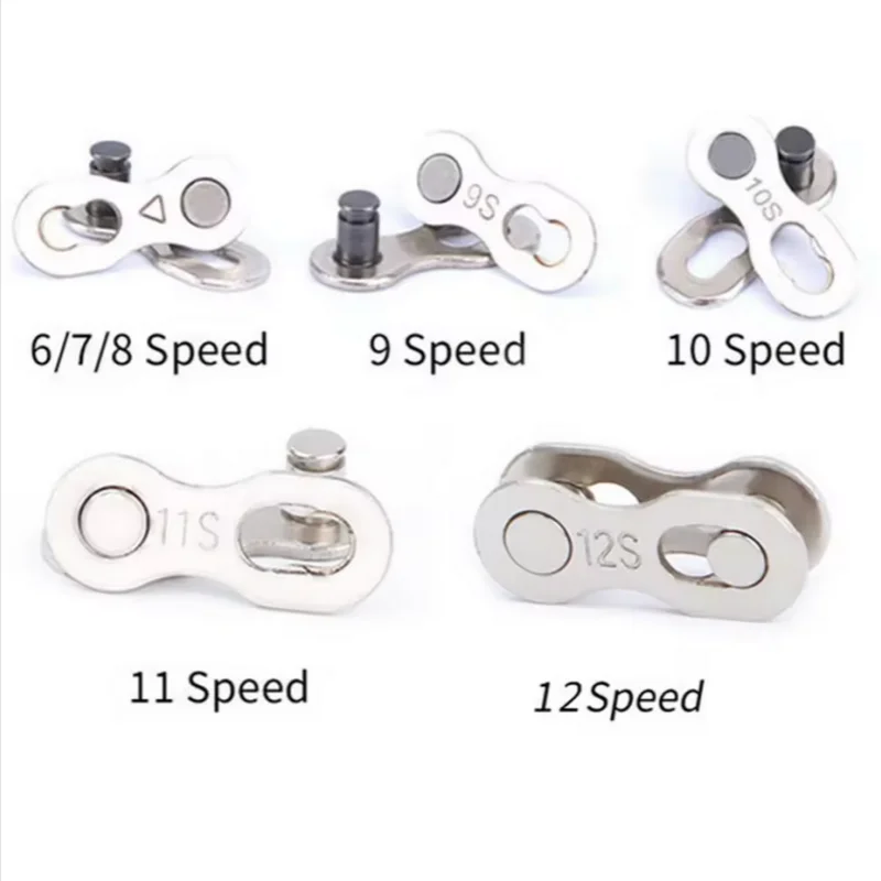 Bicycle Chain Quick Link 5 Pair for 1/6/7/8/9/10/11/12 Speed Bike Chains