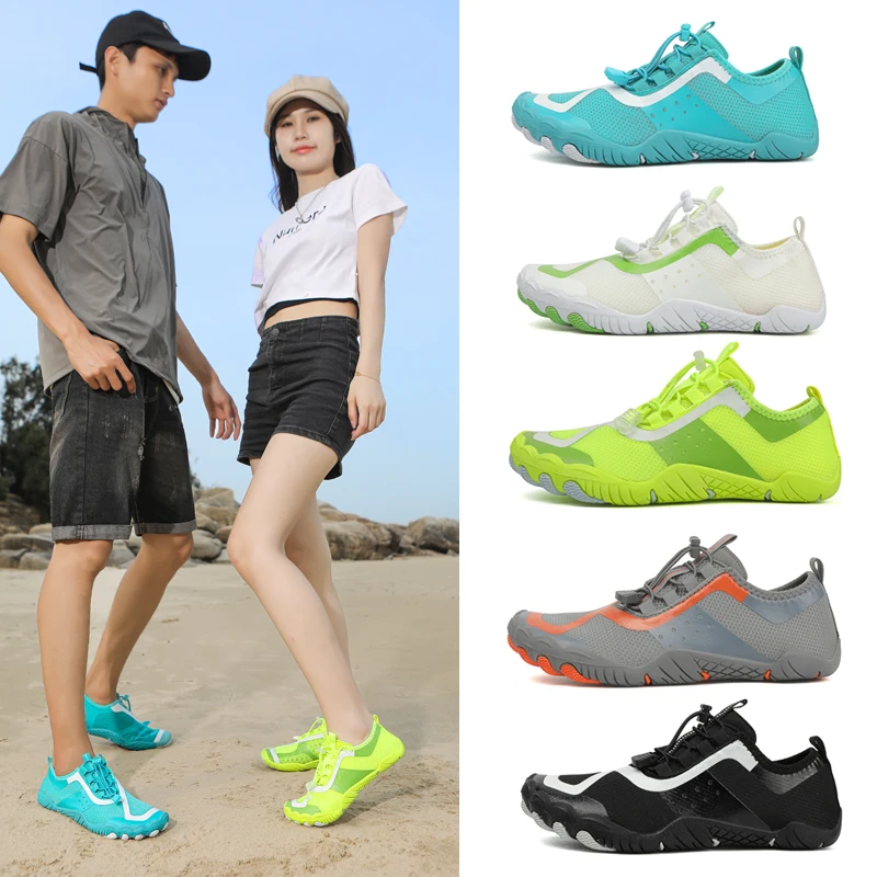 Summer Women Multi Functional Quick-Dry Non-Slip Hot Selling Water Boots Men Aqua Shoes Outdoor Beach Breathable Swimming Shoes