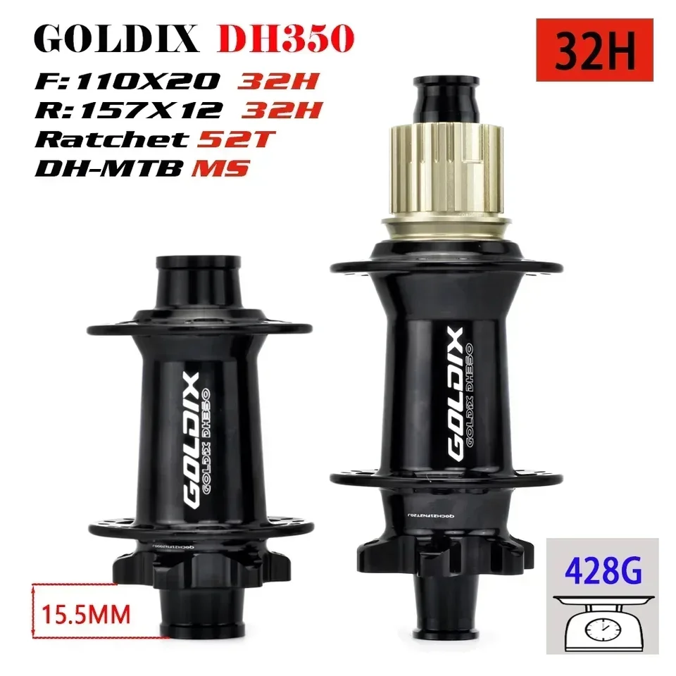 Ratchet downhill hub for Shimano XT M8130 Saint M8200 XTR