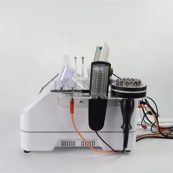 Prezzo di Fabbrica Macchina 7-in-1 per Massaggio del Cuoio Capelluto e Ricrescita dei Capelli con Rilevamento HD, Getto di Ossigeno a Penetrazione Profonda, Anti-Caduta Capelli AU EU