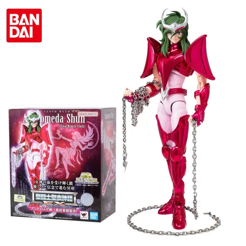 

Original Saint Cloth Myth EX Andromeda Aquarius Shun Final Bronze Cloth Anime Action Figures Model Toys Gifts for Children 17CM