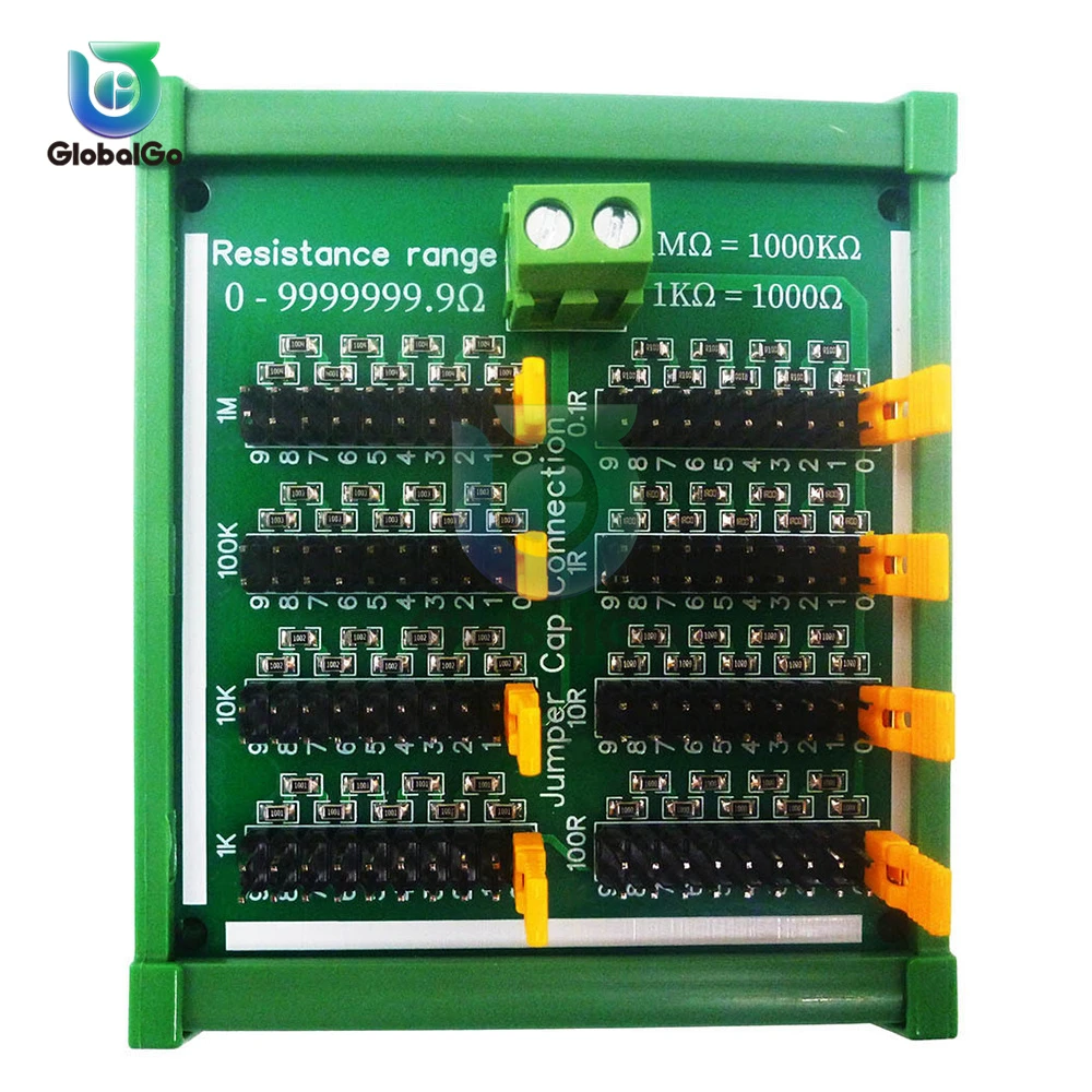 1R 9999999R Programmable Resistor Board Adjustable Resistor Slide