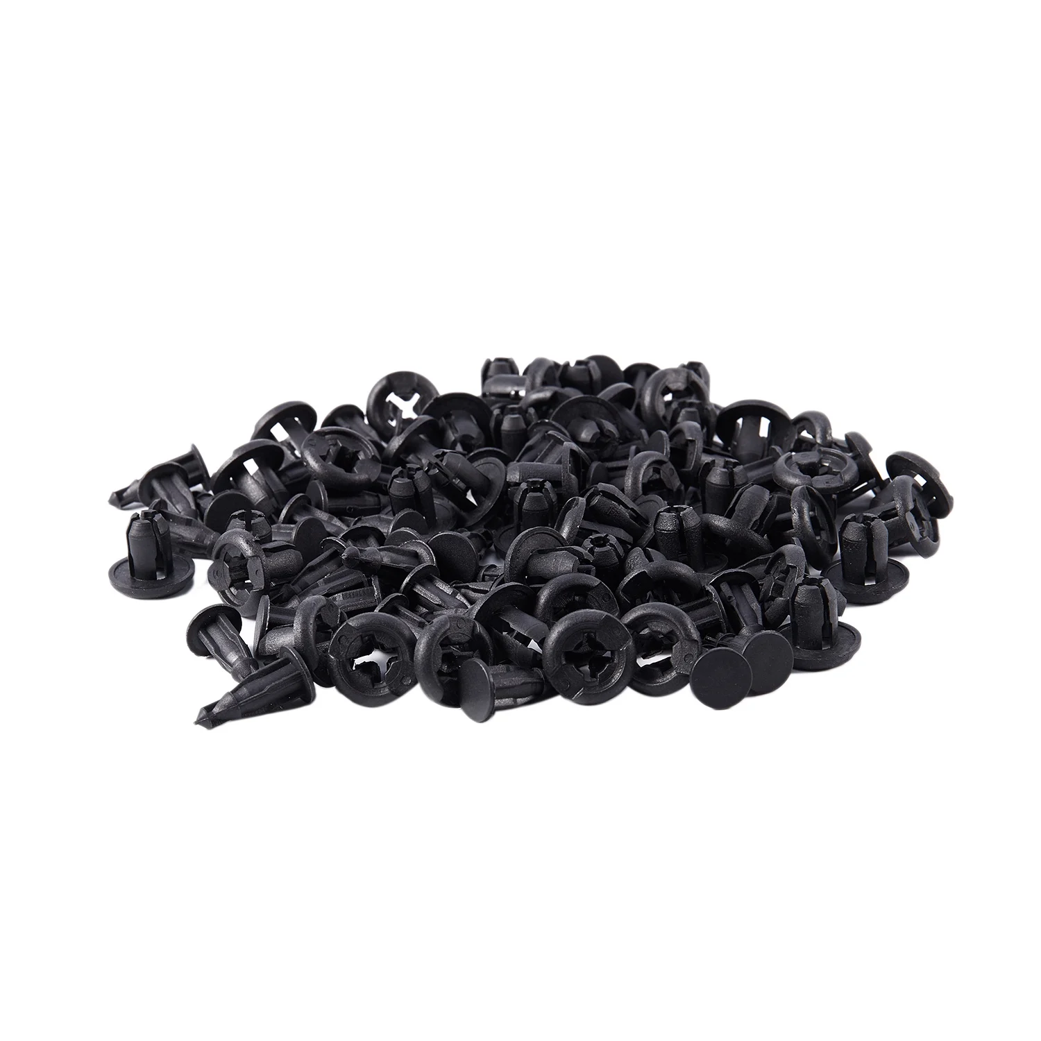 

Car 10mm Hole Dia Plastic Rivets Fastener Fender Push Pin Clips 50PCS