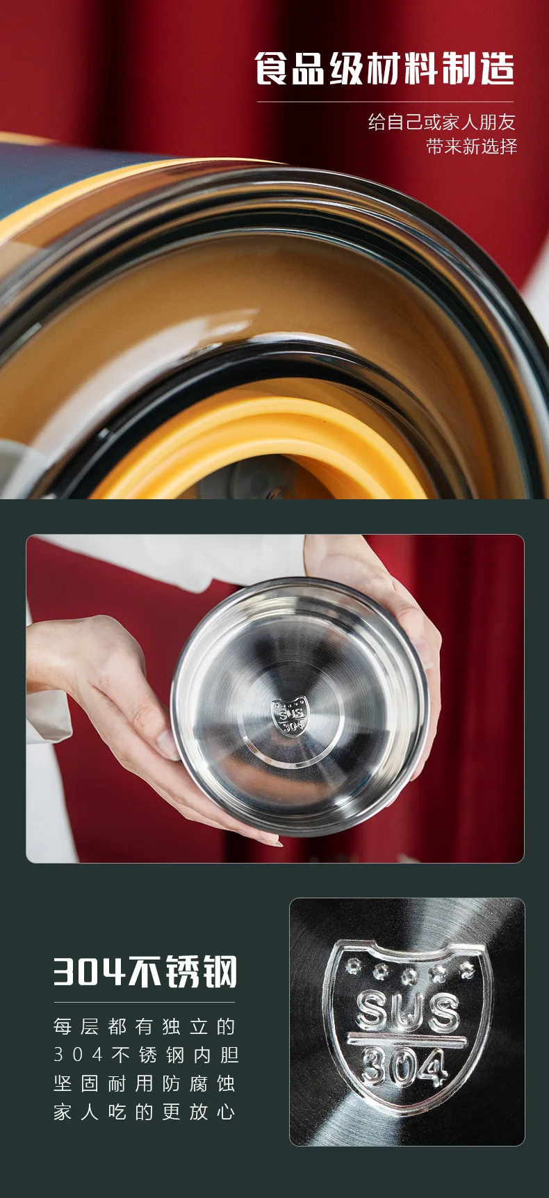 Round Insulated Lunch Box Lunch Box For Students 11 Round Insulated Lunch Box Lunch Box For Students