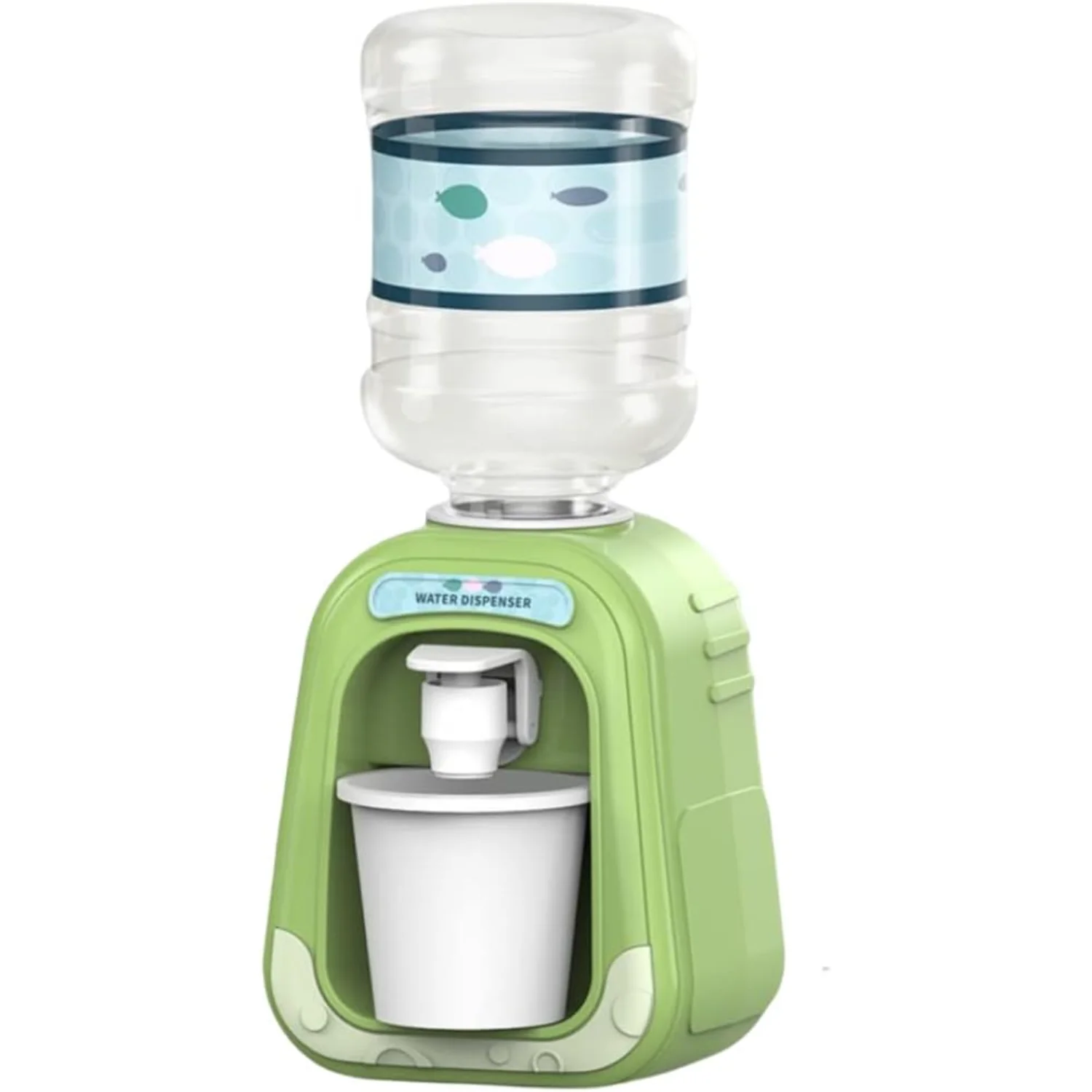 Mini Water Dispenser Cute Mini Water Cooler Simulation Dispenser for Juice Milk Drinking Fountain Pretend Play Toy Style