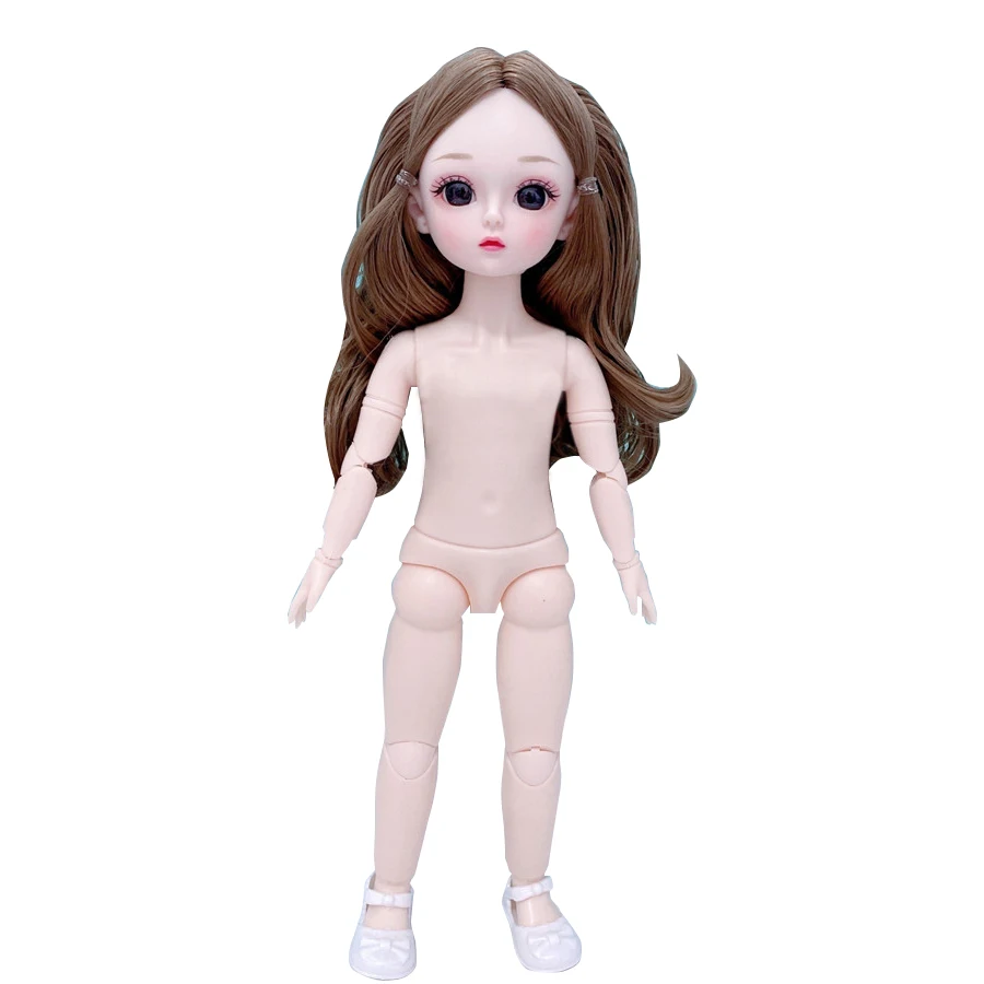 Adollya 1/6 BJD Bonecas 21 Articulações Móveis 30 Centímetros Com Roupas 12  Polegada Boneca Anime Olhos Conjunto Completo Kawaii Brinquedos Para As