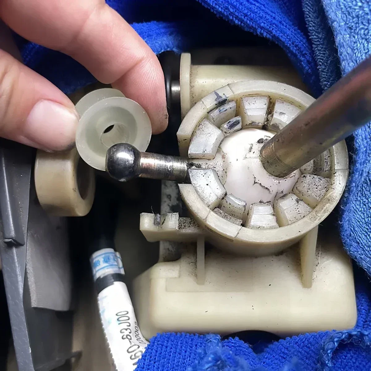 FanPaYY Schaltknauf 5-Gang - Für Suzuki Swift SX4 ALTO Schwarz-Silber