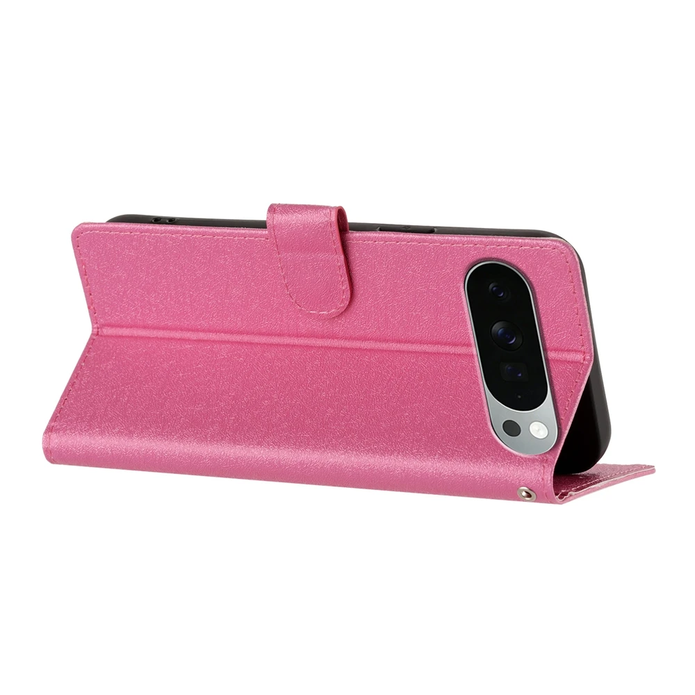Vintage Style Magnetic Flip Leather Wallet Case with Stand and Shockproof Protection