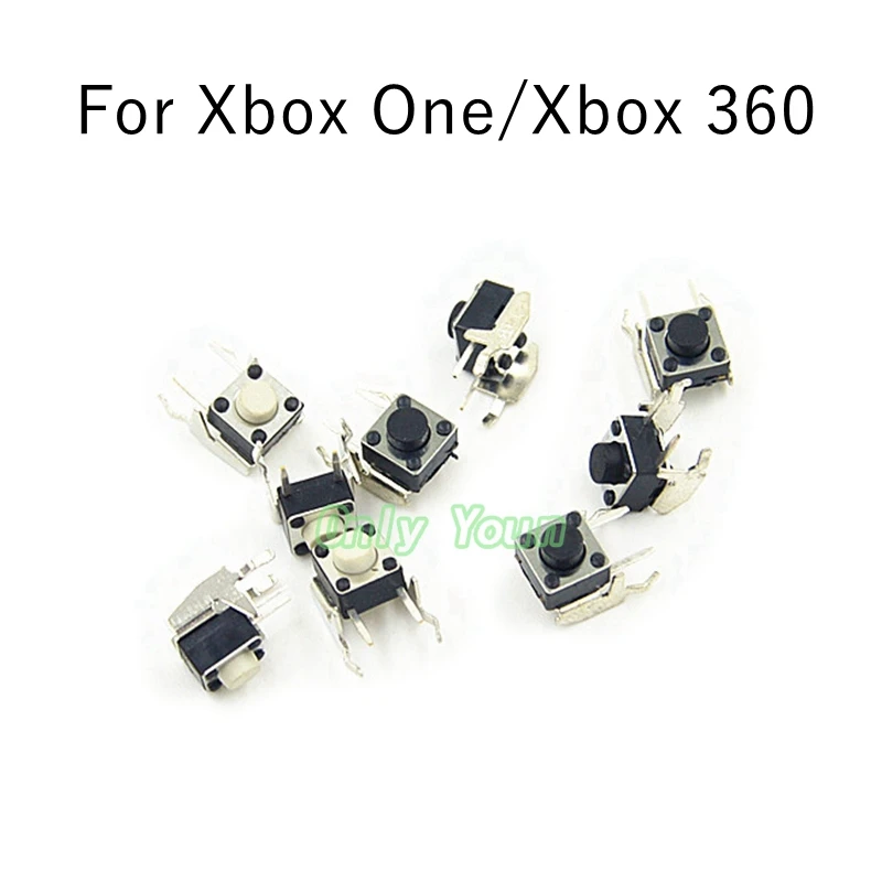 Aipinchun 5 Pz Per Xbox One 360 Wireless E Wired Controller Joystick Lb Rb Respingente Button Parte Di Ricambio Pcb Sensore