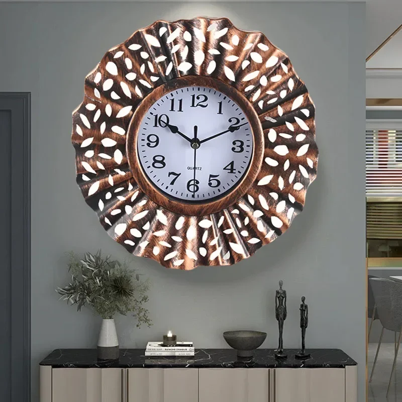 Modern American Wall Clock – Creative Quartz Hanging Clock 4