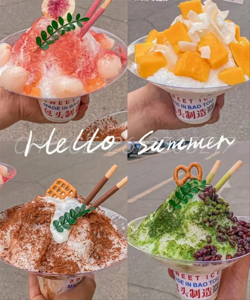 Automatic 60kg/day Mini Snow Ice Maker Shaver Machine Snowflake Ice Machine Korea Bingsu Maing Snowflake Shaving Maker