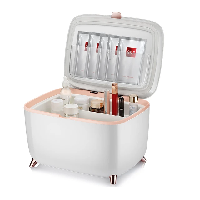 Mini Refrigerator Cosmetics  Mini Fridge Cosmetic Beauty -  Compact/portable Refrigerator - Aliexpress