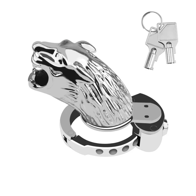 Metal Chastity Cock Cage for Men Penis Lock Adjustable Penis Ring Chastity Device Couple Sex Games Adult Toys Cock Ring penis chastity cage chastity lock sex toy penis cock ring male female sex toy