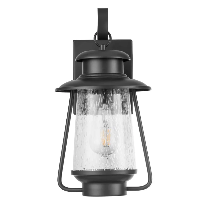 

Home Sommerset Matte Black Lantern Outdoor LED Wall Light