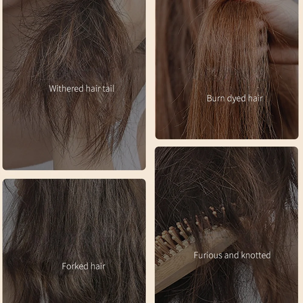 Smoothing Hair Essence Spray Anti-Frizz Leave-In Treatment For Dry Tangle-Free Hair Instantly Softens Reduces Static Care hair essence oil hair protection spray hair oil mist