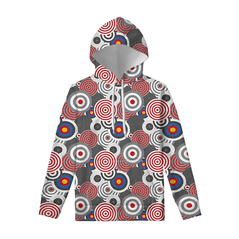 thumbnail image 1 of Sudadera con capucha con estampado 3D de tiro al blanco para hombre, jersey de manga larga, ropa de calle, sudaderas informales, 1 of 4